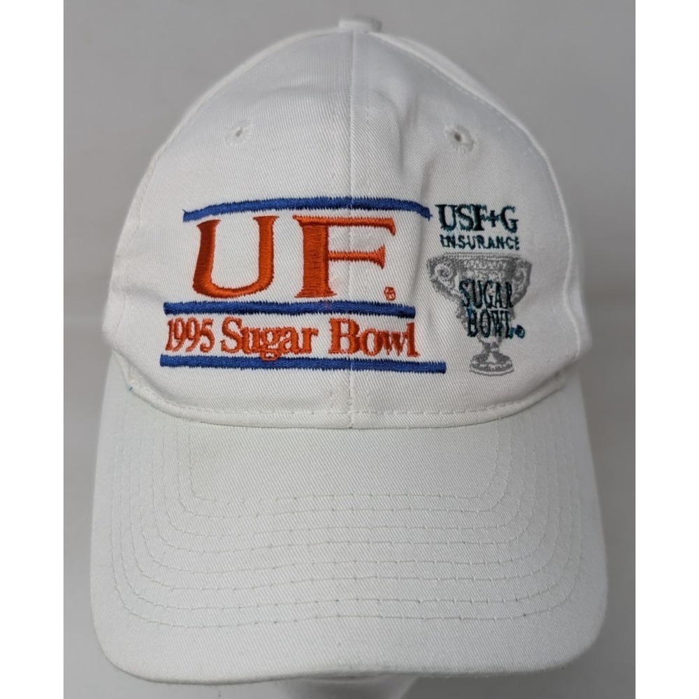 Vintage Florida Gators 1995 Sugar Bowl The Game Split‎ Bar Hat Snapback 90s